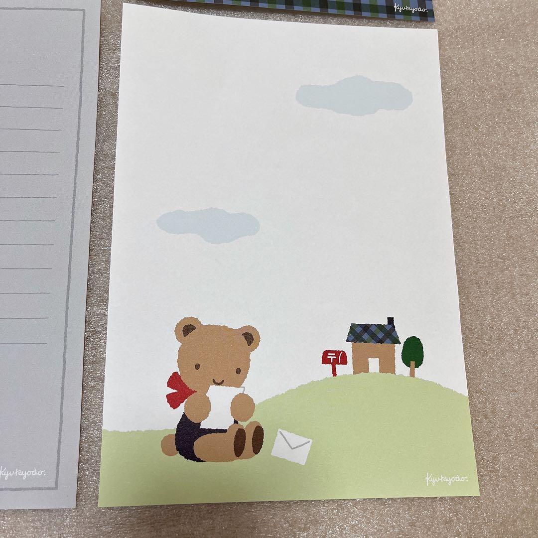 ファミリア 鳩居堂 コラボ レターバイキング 新品 便せん 同梱400円