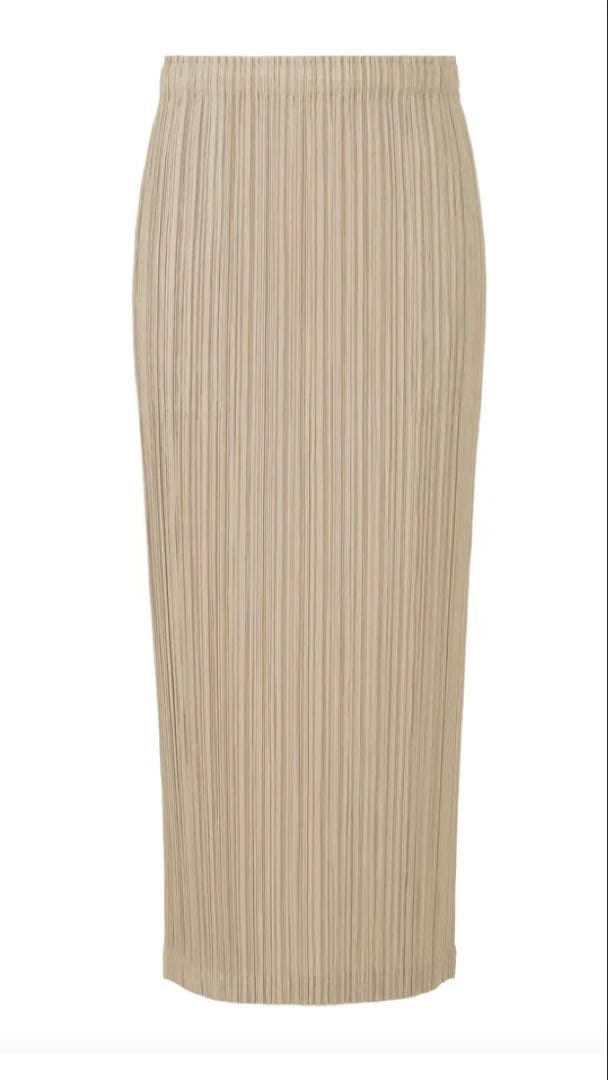 プリーツプリーズ　thicker bottoms 1 グレージュ サイズ4 THICKER BOTTOMS 1 – isseymiyake.com