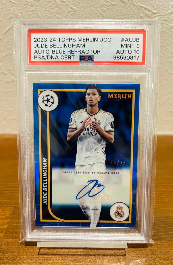 S*U様 topps Merlin ベリンガム 直筆サイン Auto レアルマド - メルカリ