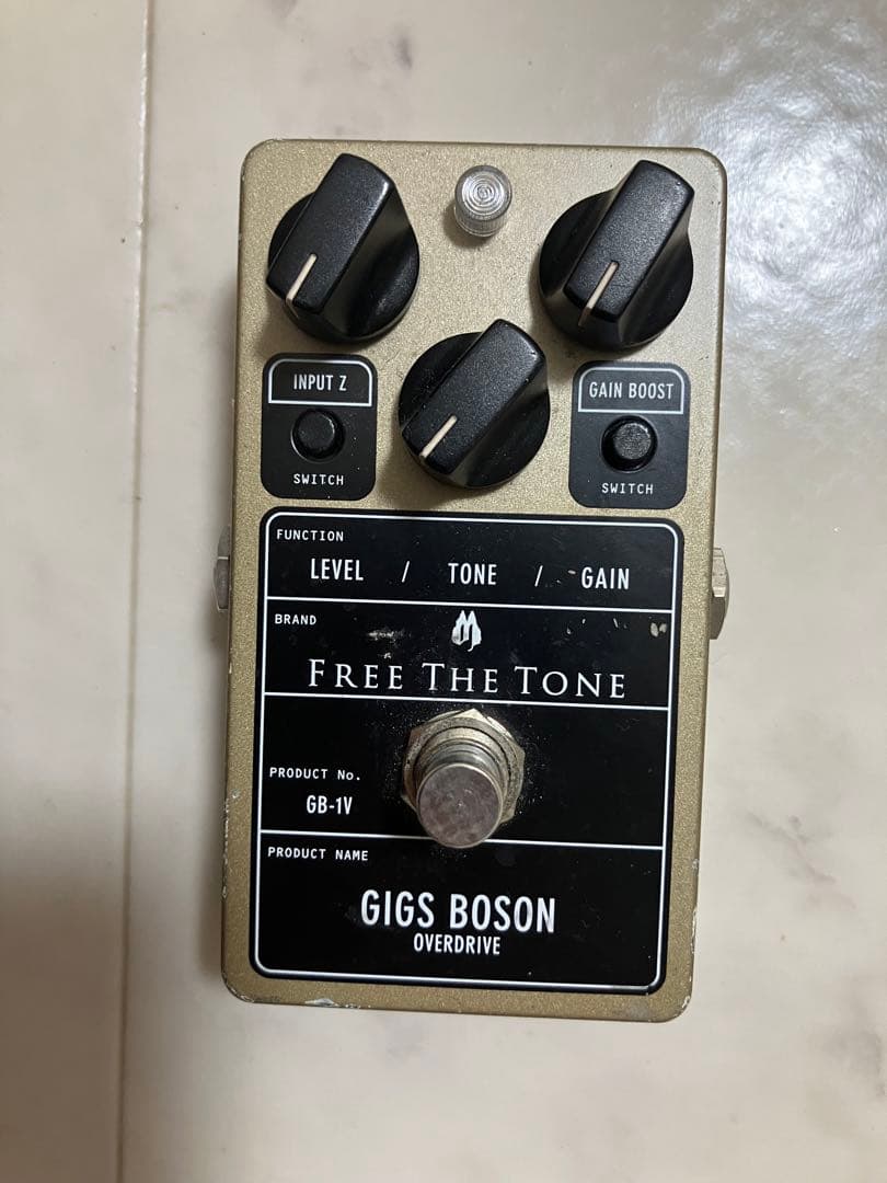 Free The Tone GIGS BOSON GB-1V オーバードライブ