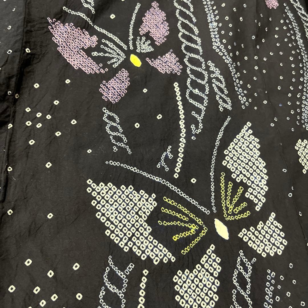 リメイク用 5 3 絞り浴衣 リメイク用 浴衣 5枚セット ① 5 0 絞り