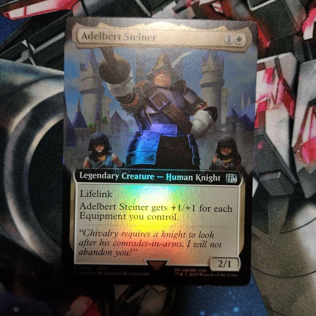 MTG 稀少バンドルのみ排出 プルート隊隊長、スタイナー 拡張アート FOIL