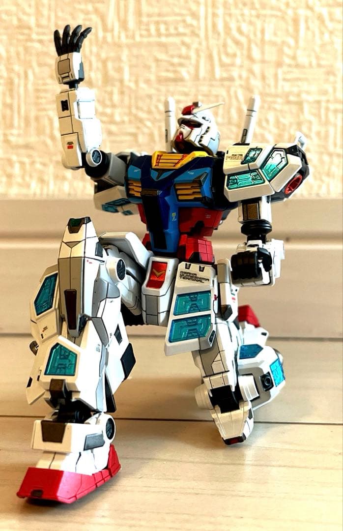 HG 1/144万博ガンダム 全塗装完成品 RX-78F00/E - メルカリ