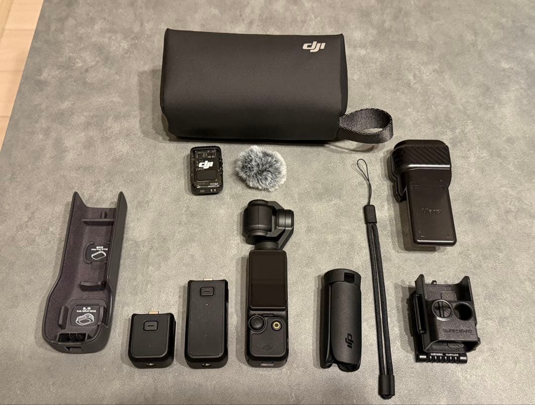 DJI Osmo Pocket 3 クリエイターコンボ（一部付属品欠品あり）