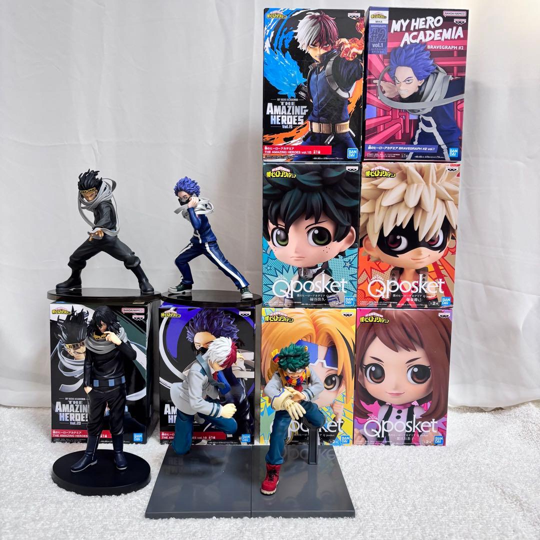 ヒロアカ フィギュア まとめ売り 11点 緑谷 爆豪 轟 心操 相澤 麗日 上鳴 ヒロアカ フィギュア まとめ売り 11点 緑谷 爆豪 轟 心操 相澤 麗日 上