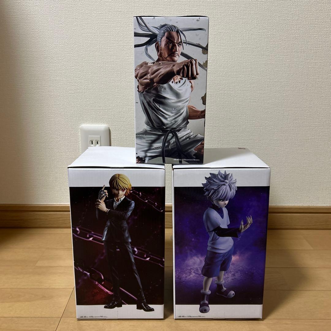 未開封】HUNTER×HUNTER 鬼滅の刃/プライズフィギュアまとめ売り7点