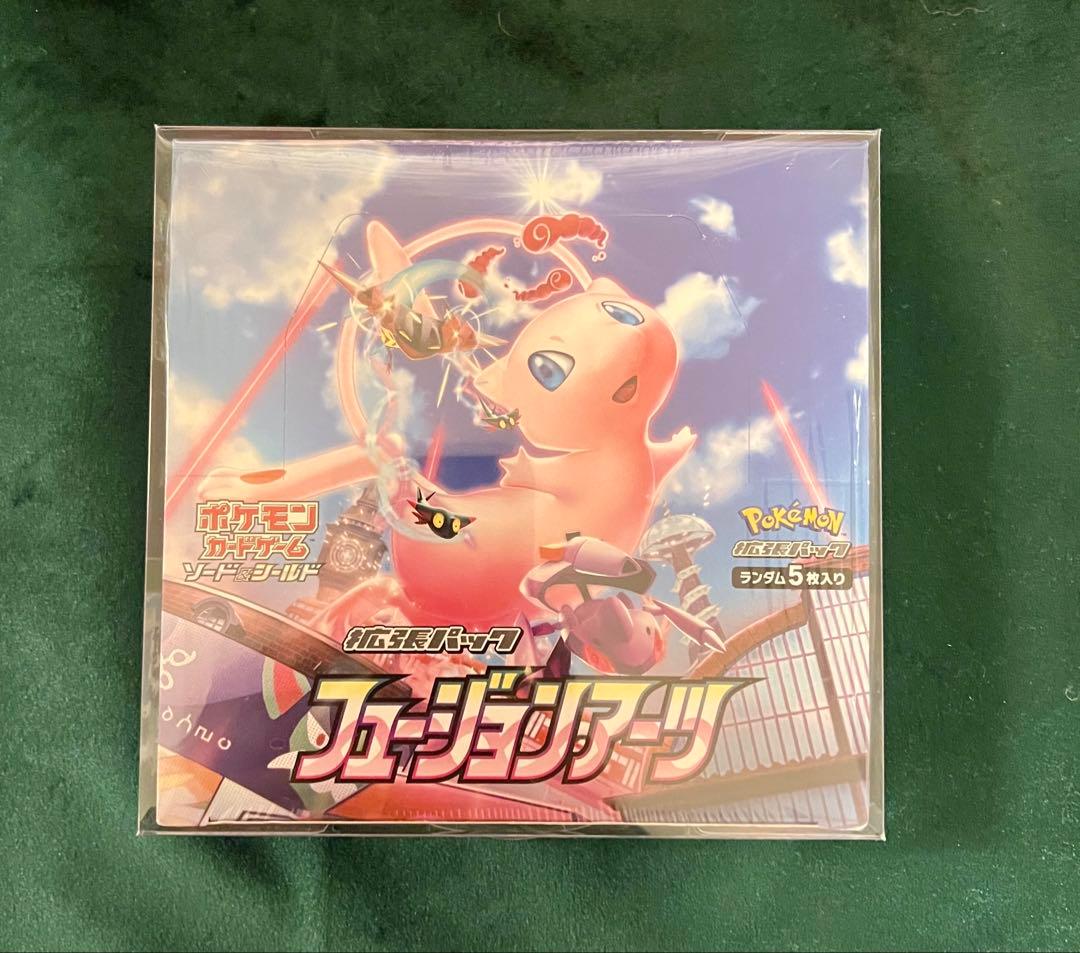 ポケモンカード フュージョンアーツ 1BOX シュリンク付
