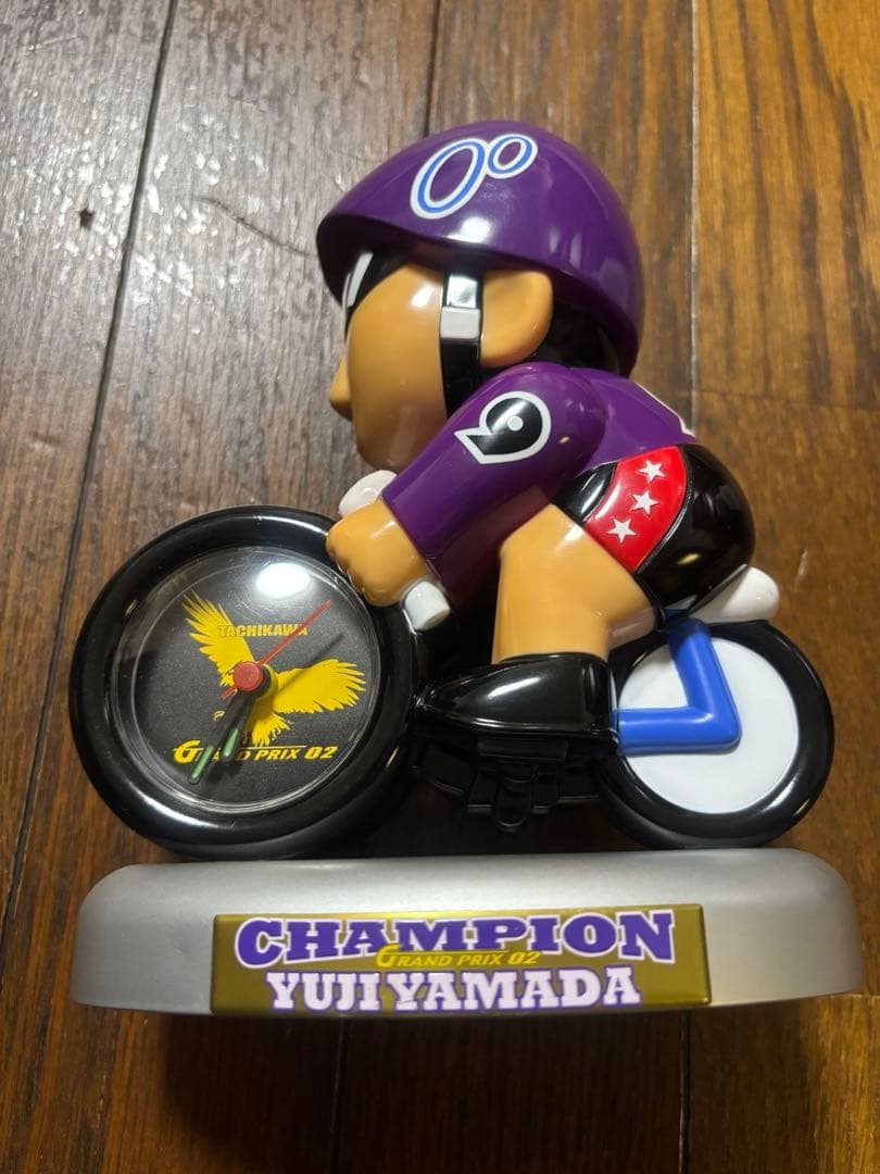 競輪マン目覚まし時計 競輪グランプリ02 チャンピオンモデル - メルカリ
