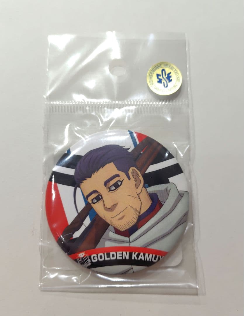 北海道コンサドーレ札幌×ゴールデンカムイ アクスタ 缶バッジ 尾形