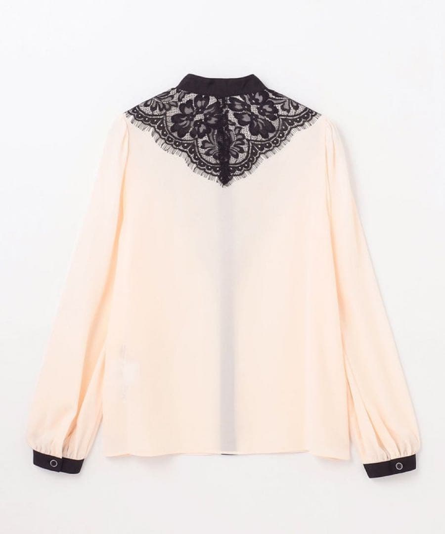 極美品♡】GRACE CONTINENTAL バイカラーレースブラウス 38 - メルカリ