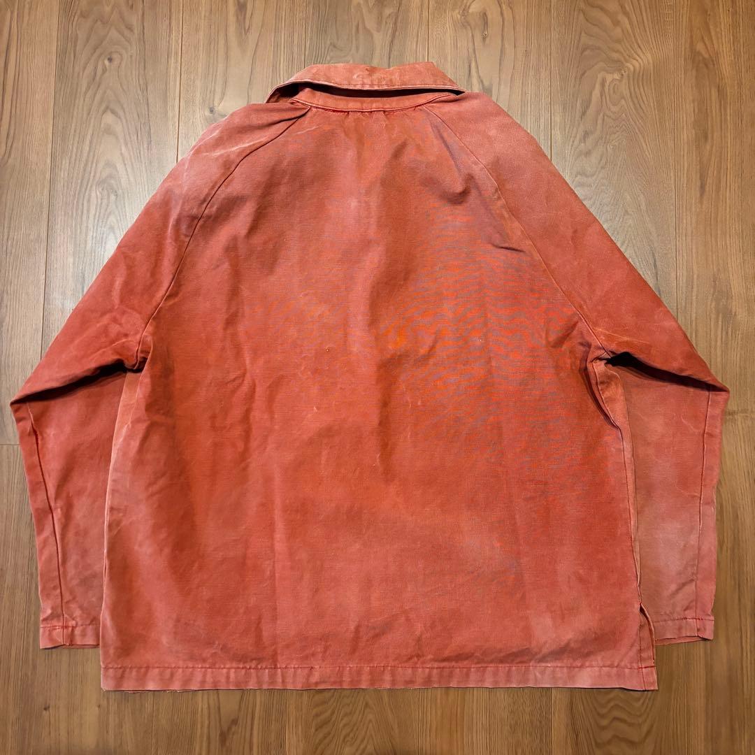 筆記体タグ ◎ 60s 70s L.L.BEAN スモック XL フェード