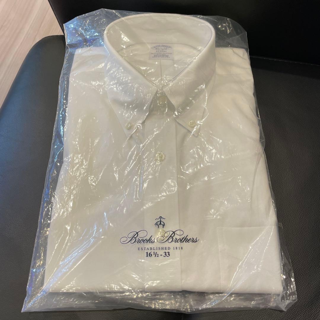 Brooks Brothers 白のワイシャツ BROOKS BROTHERS（ブルックスブラザーズ） シャツ ストレッチ