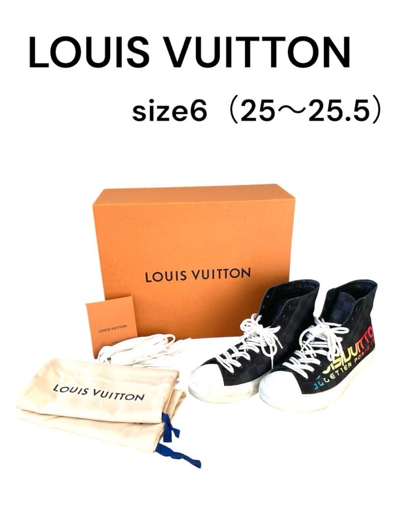 LOUIS VUITTON ヴィトン タトゥー・ライン ハイカットスニーカー