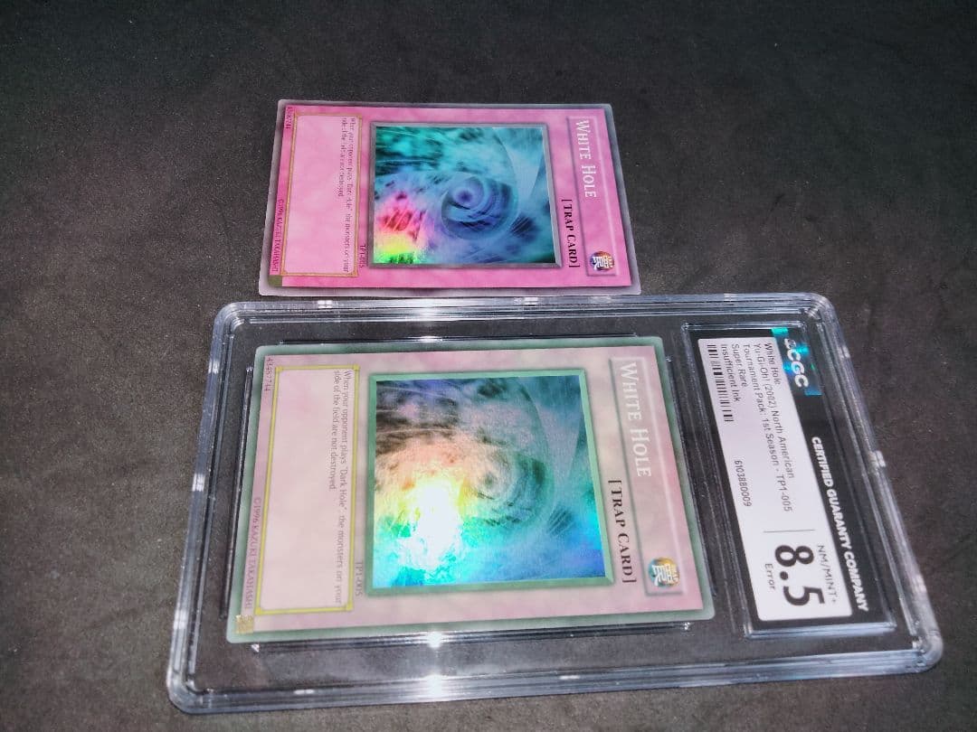 秘蔵 エラー max faded ホワイトホール TP1 遊戯王 初期 プロモ - メルカリ