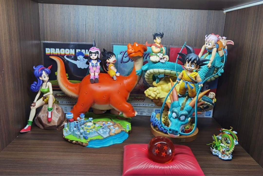 ドラゴンボール 孫悟空 神龍 ブルマ フィギュア ガレージキット - メルカリ