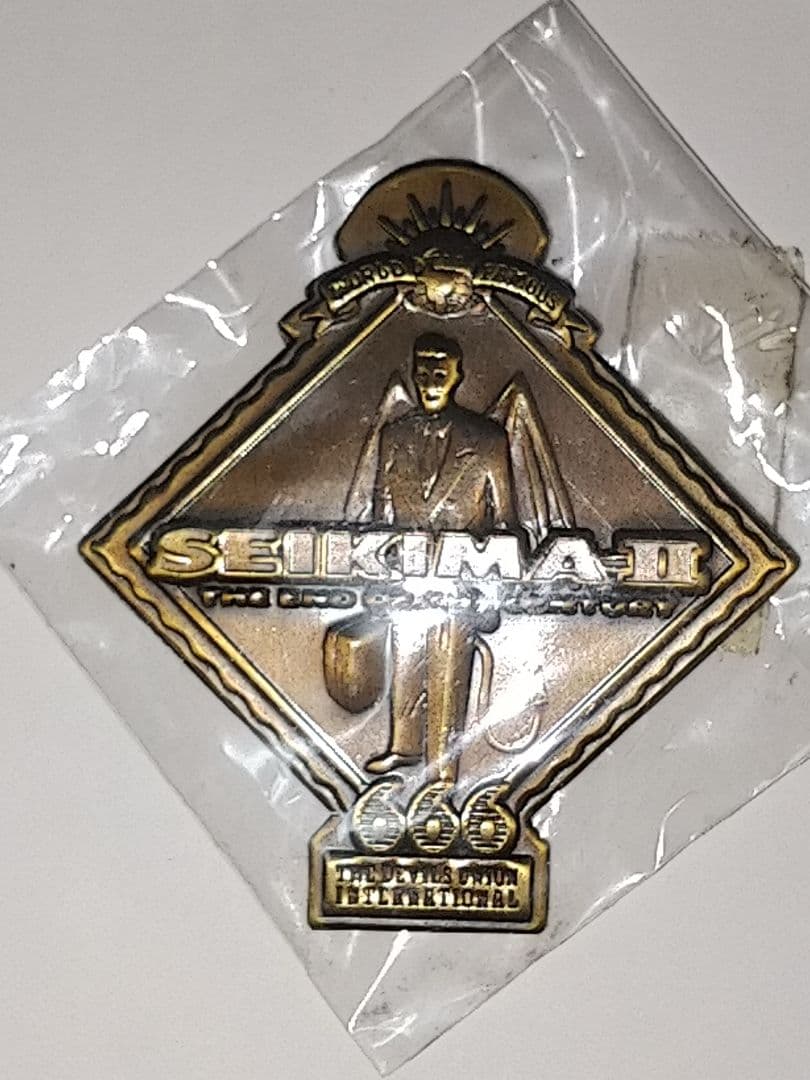 聖飢魔II 金属製ブローチ