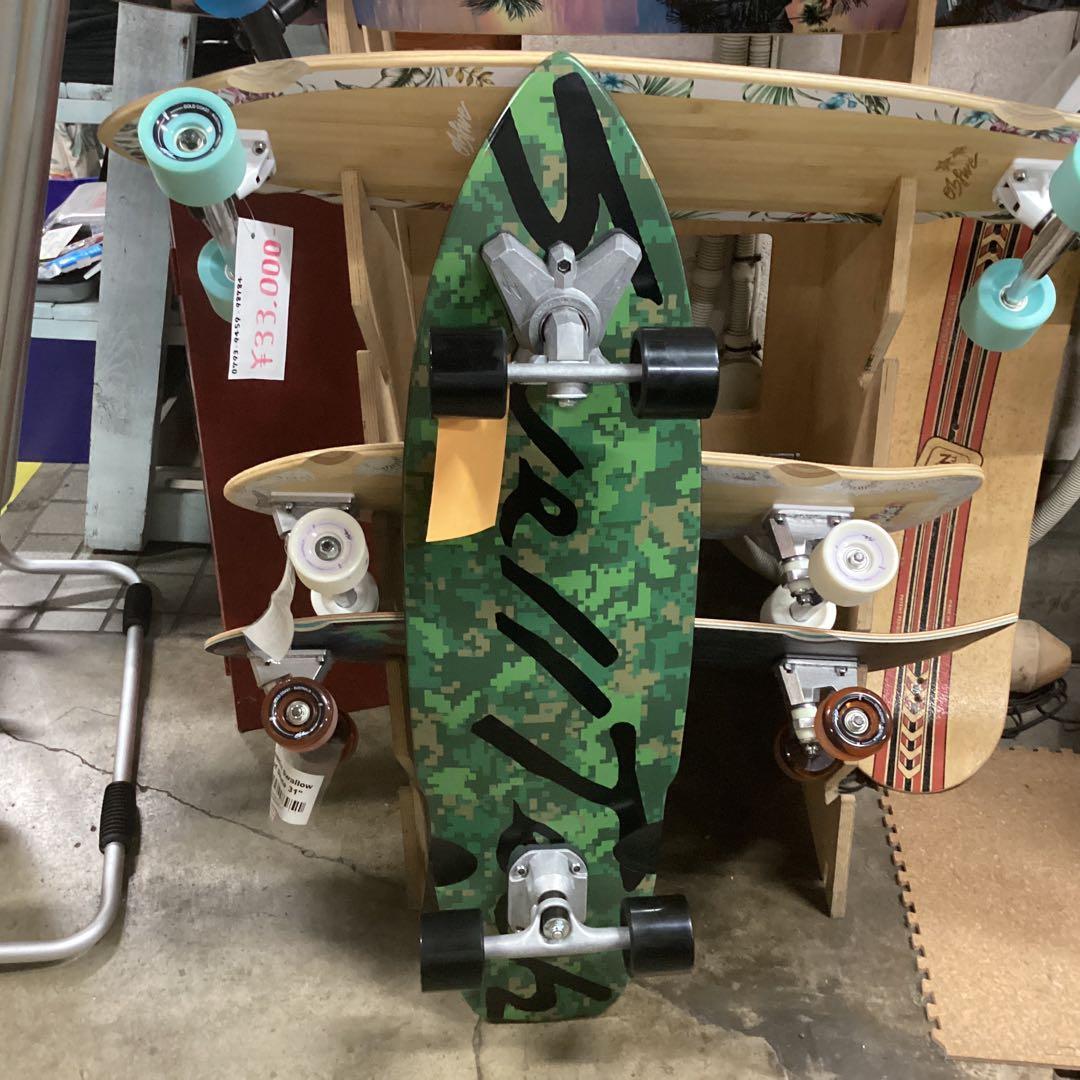 新品激安サーフスケートボード　イタロモデルと同タイプHybrid Camo 36