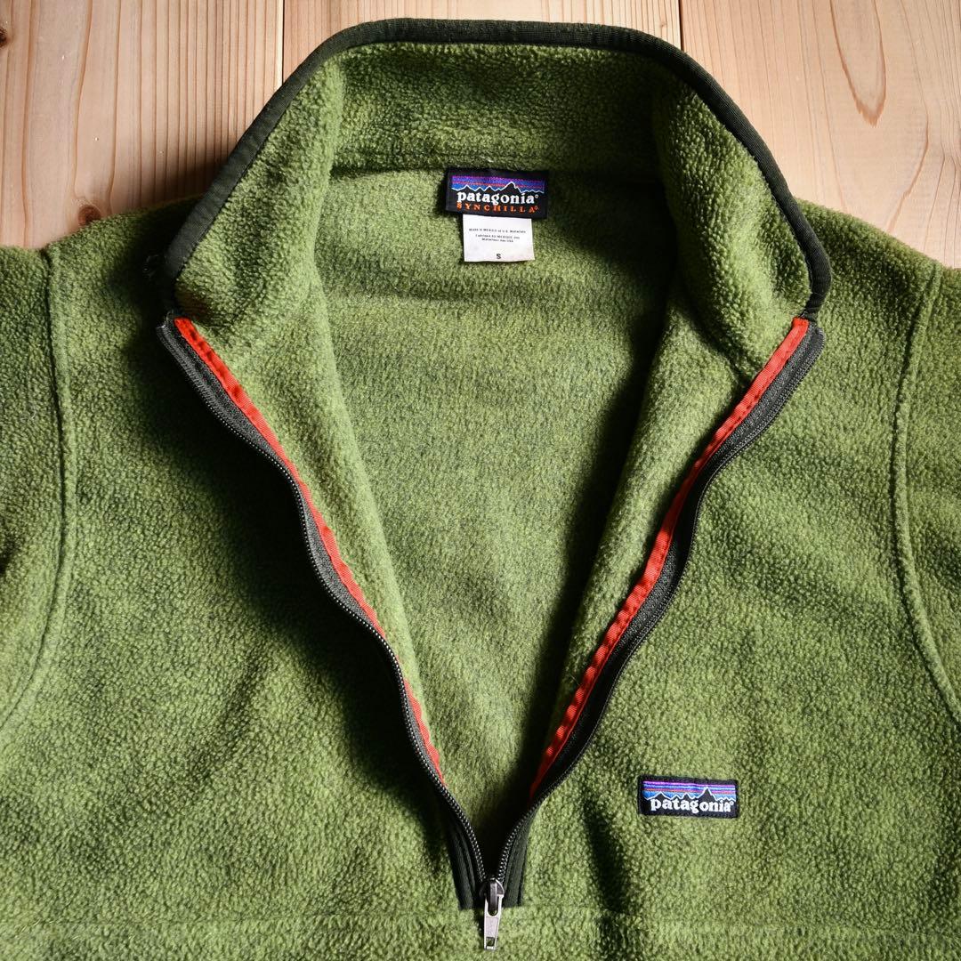 02M698◯ 00s patagonia シンチラ マースピアル ハーフジップ - メルカリ