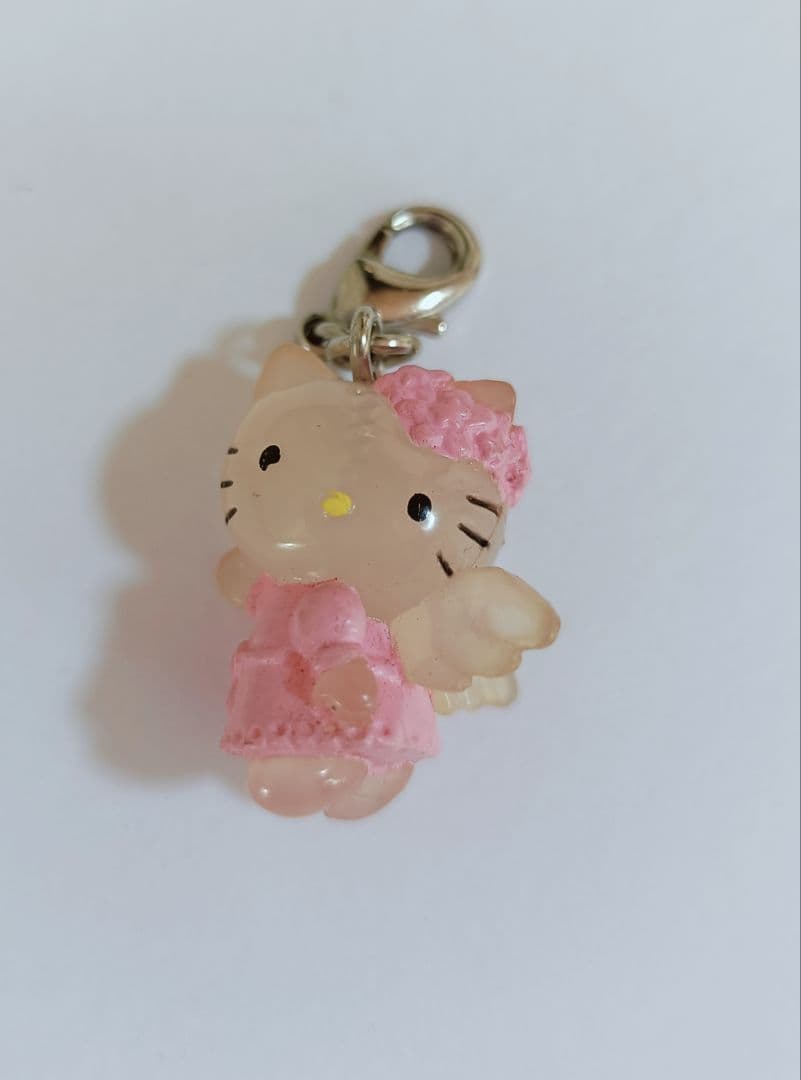 希少 フェアリーキティ ファスナーマスコット 3個セット 透明 ハロー