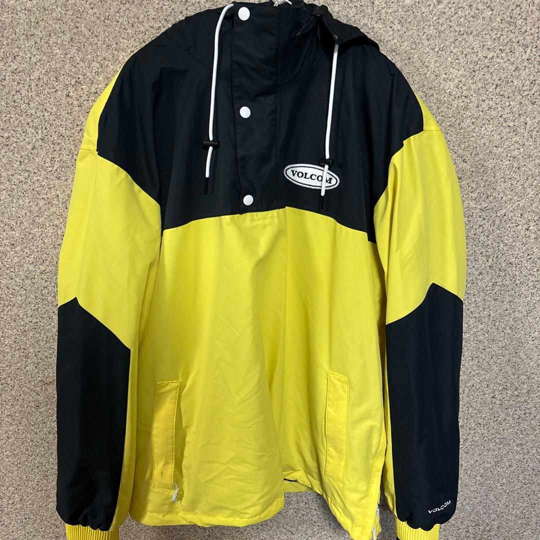 VOLCOM スノーボードジャケット イエロー/ブラック US/EE-L