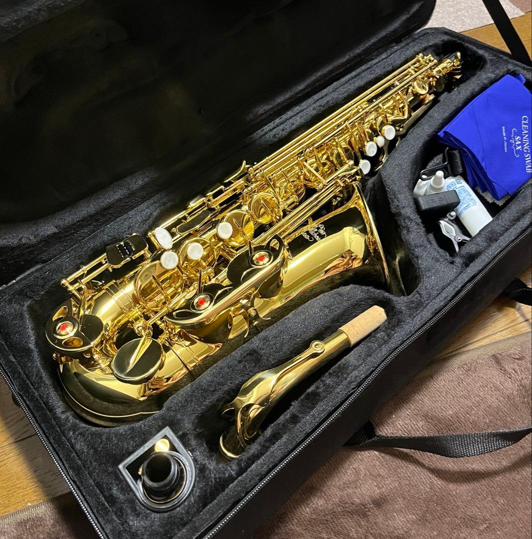 アルトサックス 初心者向け Jマイケル 3年保証】 J.Michael AL-500 アルトサックス 初心者 入門 セット J