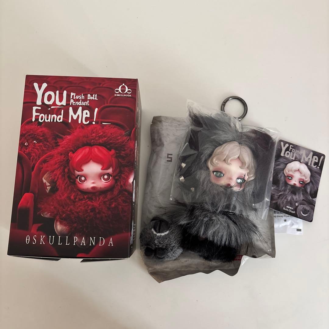 SKULLPANDA Found Me! ぬいぐるみペンダント ドギー - メルカリ