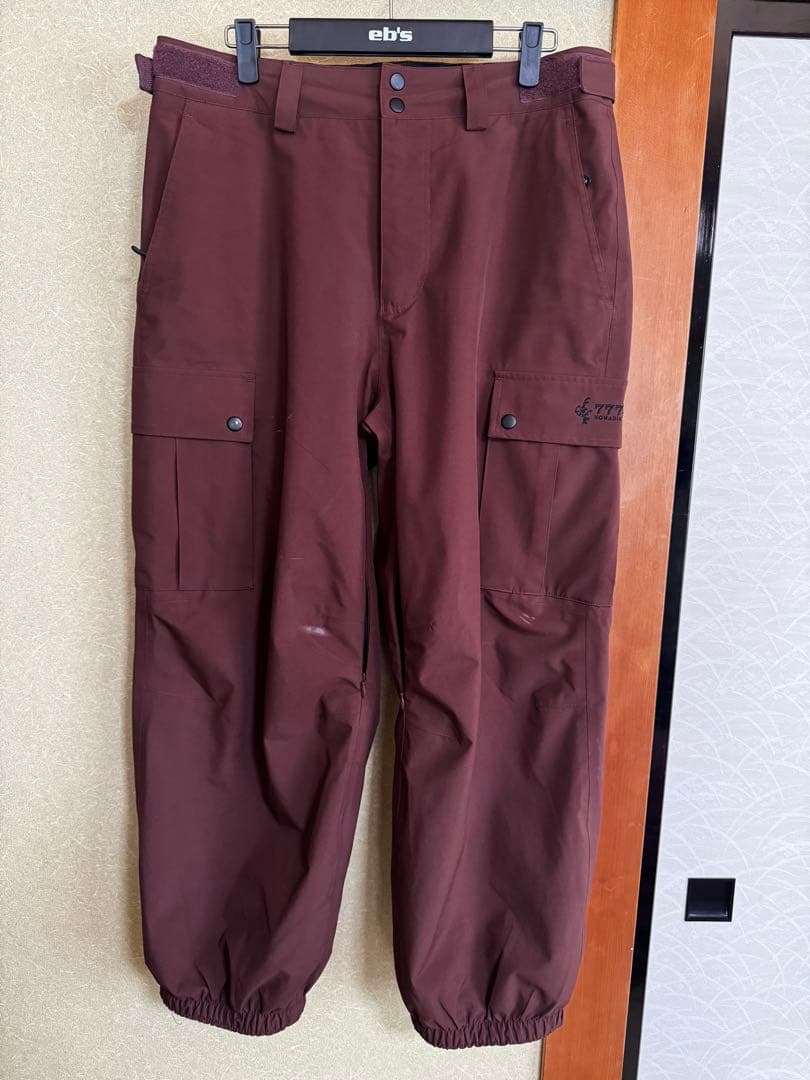 777 PNT NOMADIK ノマディック　バーガンディ パンツ