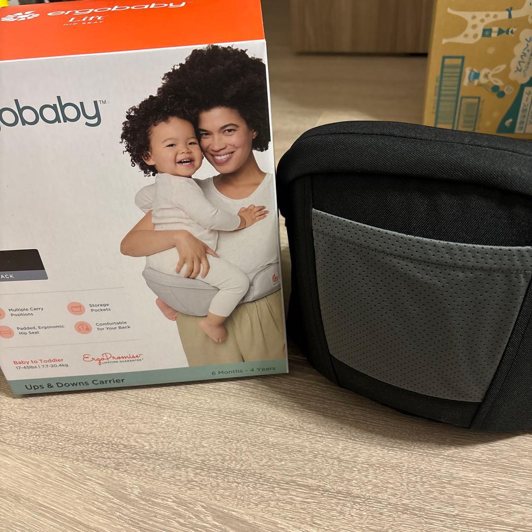 ergobaby Lift Hip Seat Black エルゴヒップシート