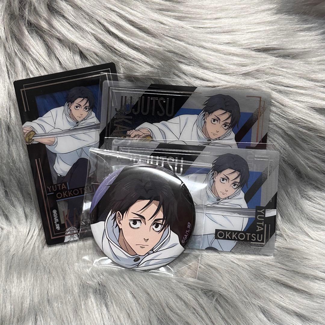 呪術廻戦 死滅回遊 渋谷事変 乙骨憂太 キャラバッジ クリアカード