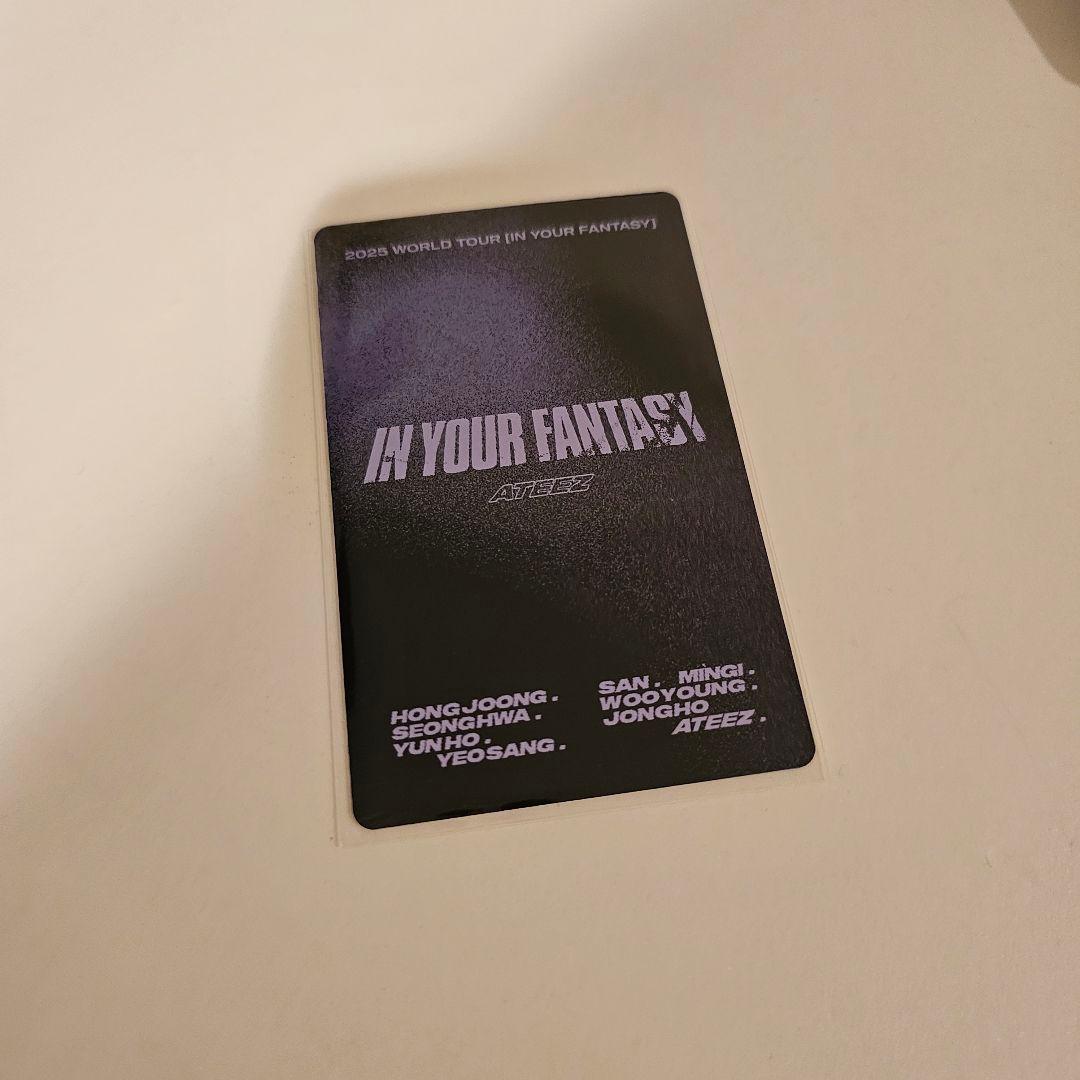ATEEZ アチズ 直筆サイン トレカ ユノ アジアツアー - メルカリ