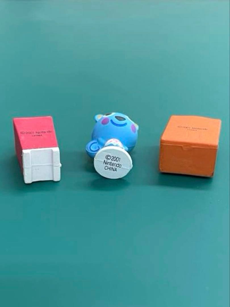 どうぶつの森 森をつくろう！ F-28 リッキー フィギュア レア