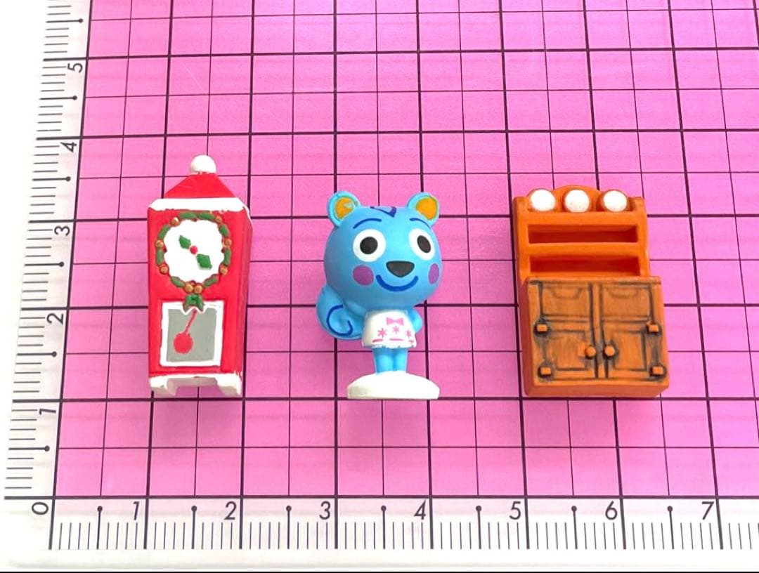 どうぶつの森 森をつくろう！ F-28 リッキー フィギュア レア