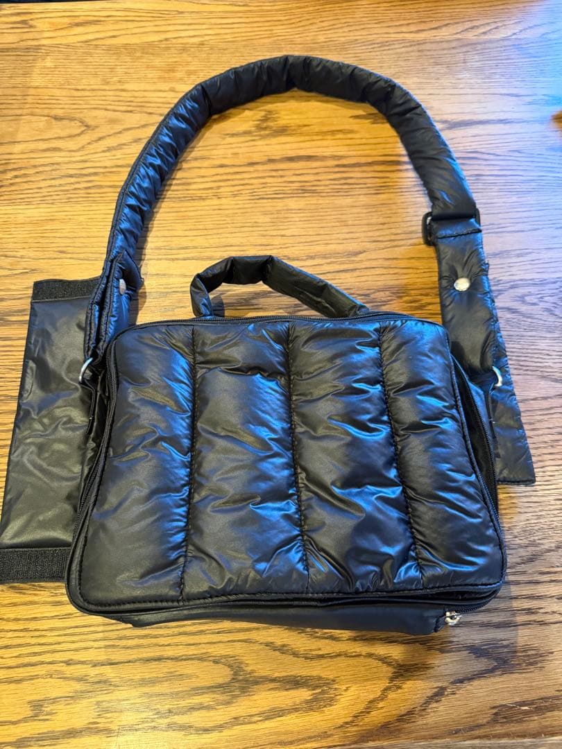 美品　calin カラン　キルティング　マザーズバッグ　マジックテープ 早い者勝ち】calin カラン キルティング マザーズバッグ マジック