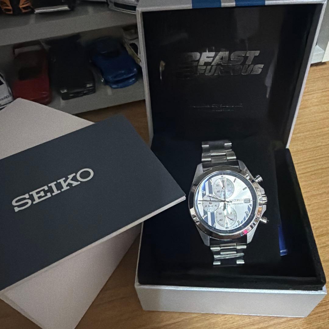 SEIKO ワイルドスピード コラボウォッチ　ブライアンオコナー
