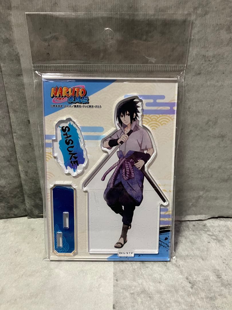 ナルト 疾風伝 アクリルスタンド 忍の軌跡 うちはサスケ 万華鏡写輪眼