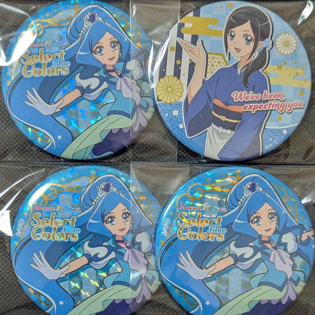 セレカラ 青 キュアフォンテーヌ 缶バッジ Select Colors Blue - メルカリ