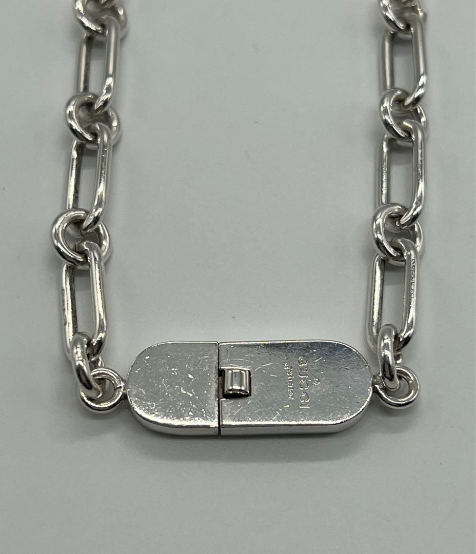 グッチ GUCCI オーバルリンクチェーン ネックレス 54cm トムフォード期