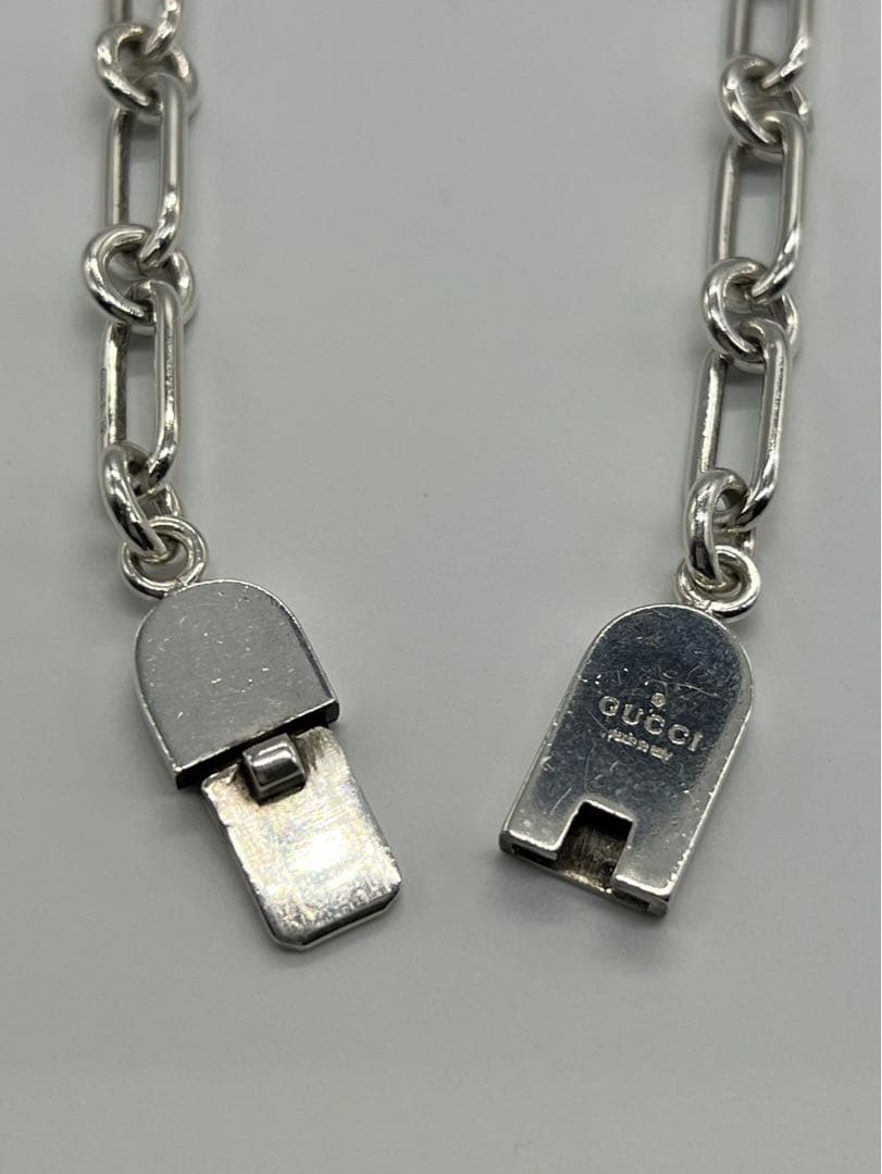 グッチ GUCCI オーバルリンクチェーン ネックレス 54cm トムフォード期