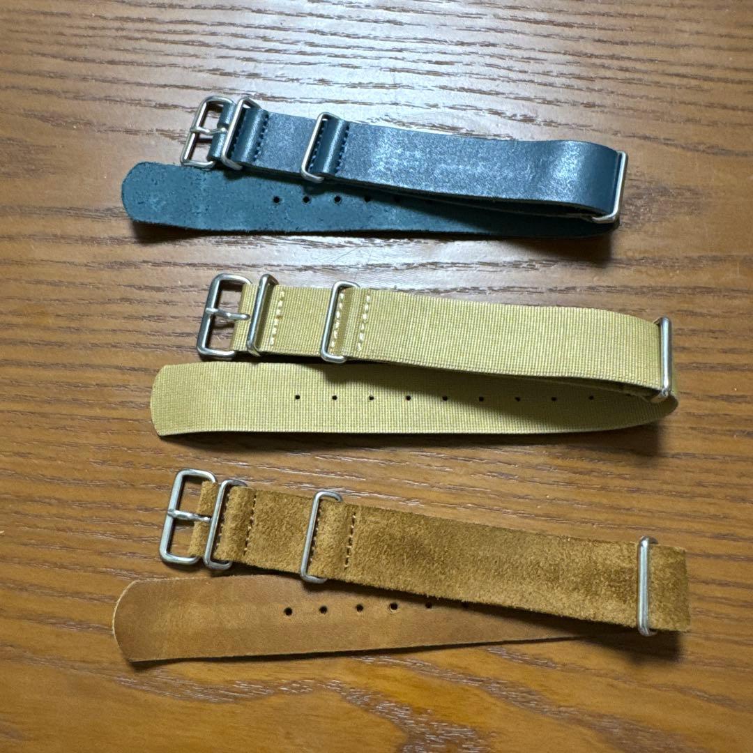 美品中古 ダブルアールエル RRL NATOベルト 3本セット - メルカリ