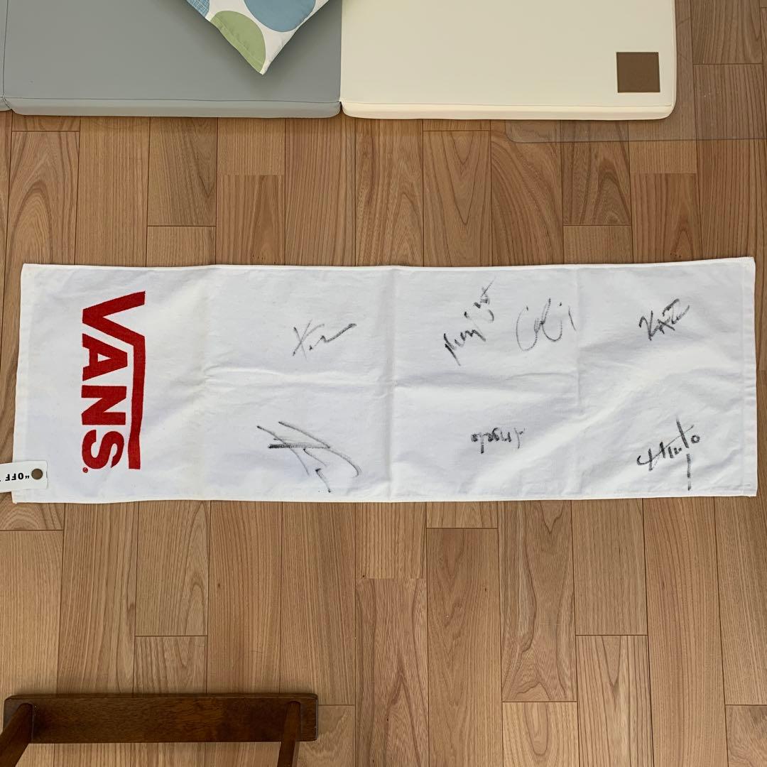 2019ISAワールドサーフィンゲームス　直筆サインタオル