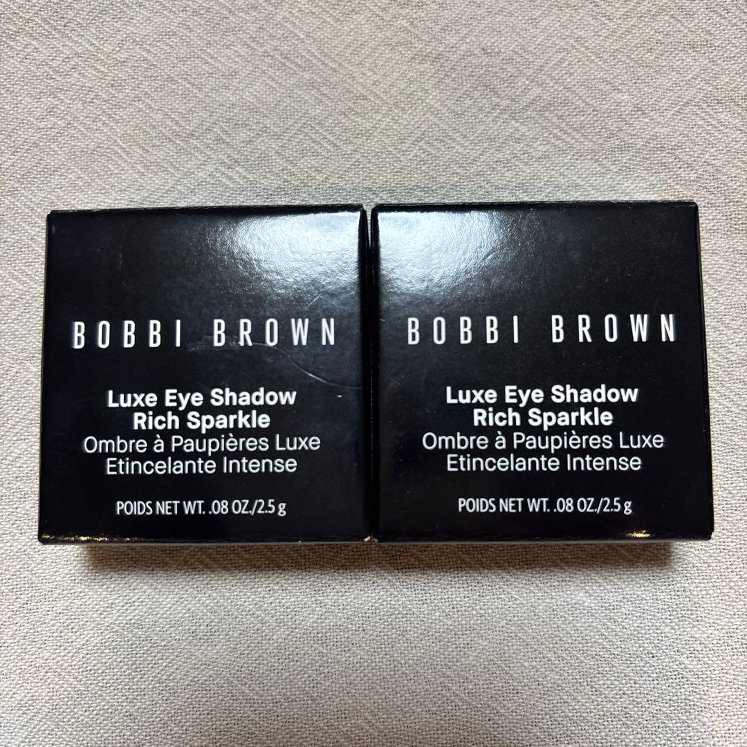 BOBBI BROWN Luxe Eye Shadow 01ムーンストーン 2個