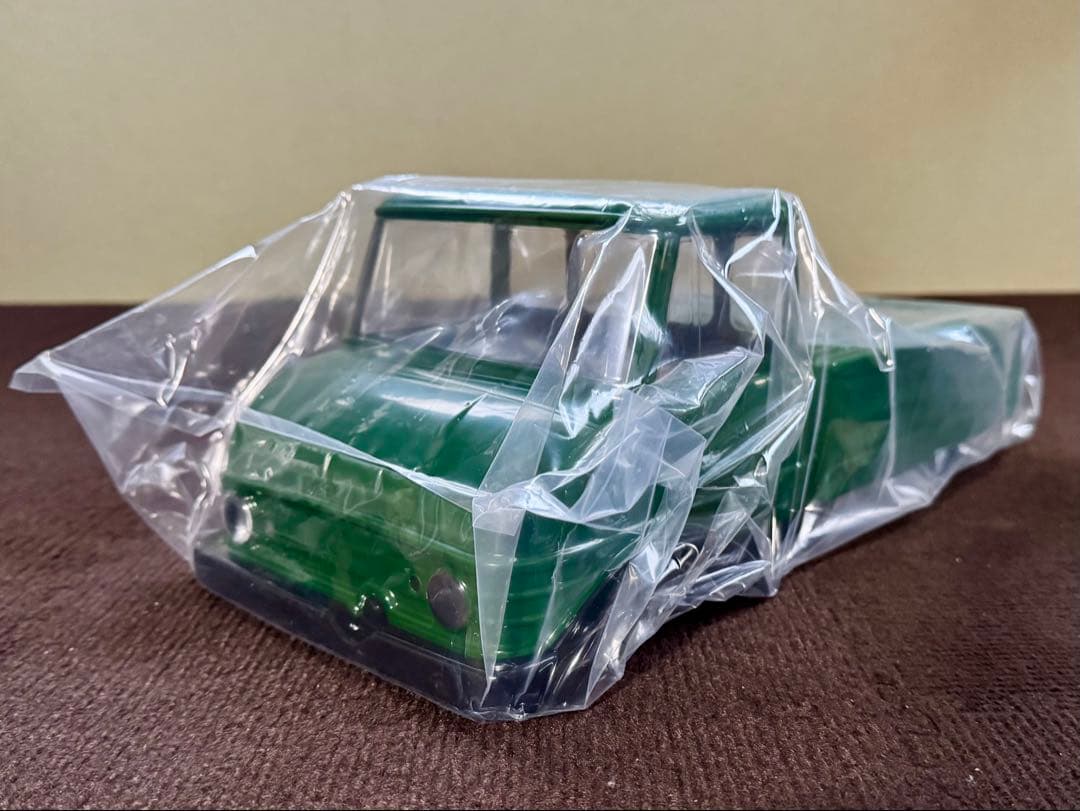 山*崇様 未組立品 タミヤ CW-01 シャーシ ウニモグ 406 塗装済グリー