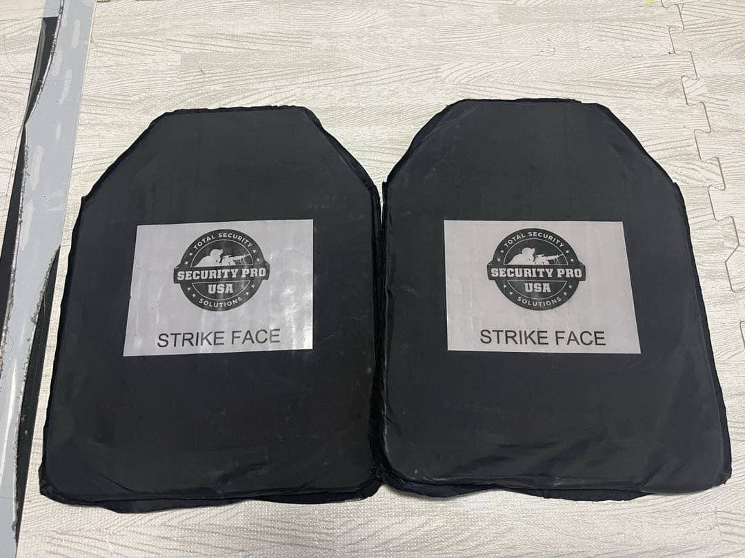 実物　ソフトプレートLevel IIIA Mサイズ NIJ Level IIIA STA プレートアーマー ケブラー&PE ソフトアーマー