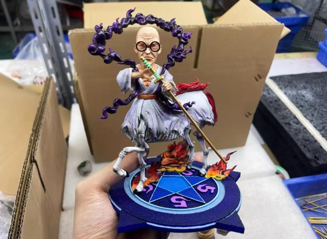 ワンピース M4 イーザンバロン・V・ナス寿郎聖 ガレージキット ガレキ