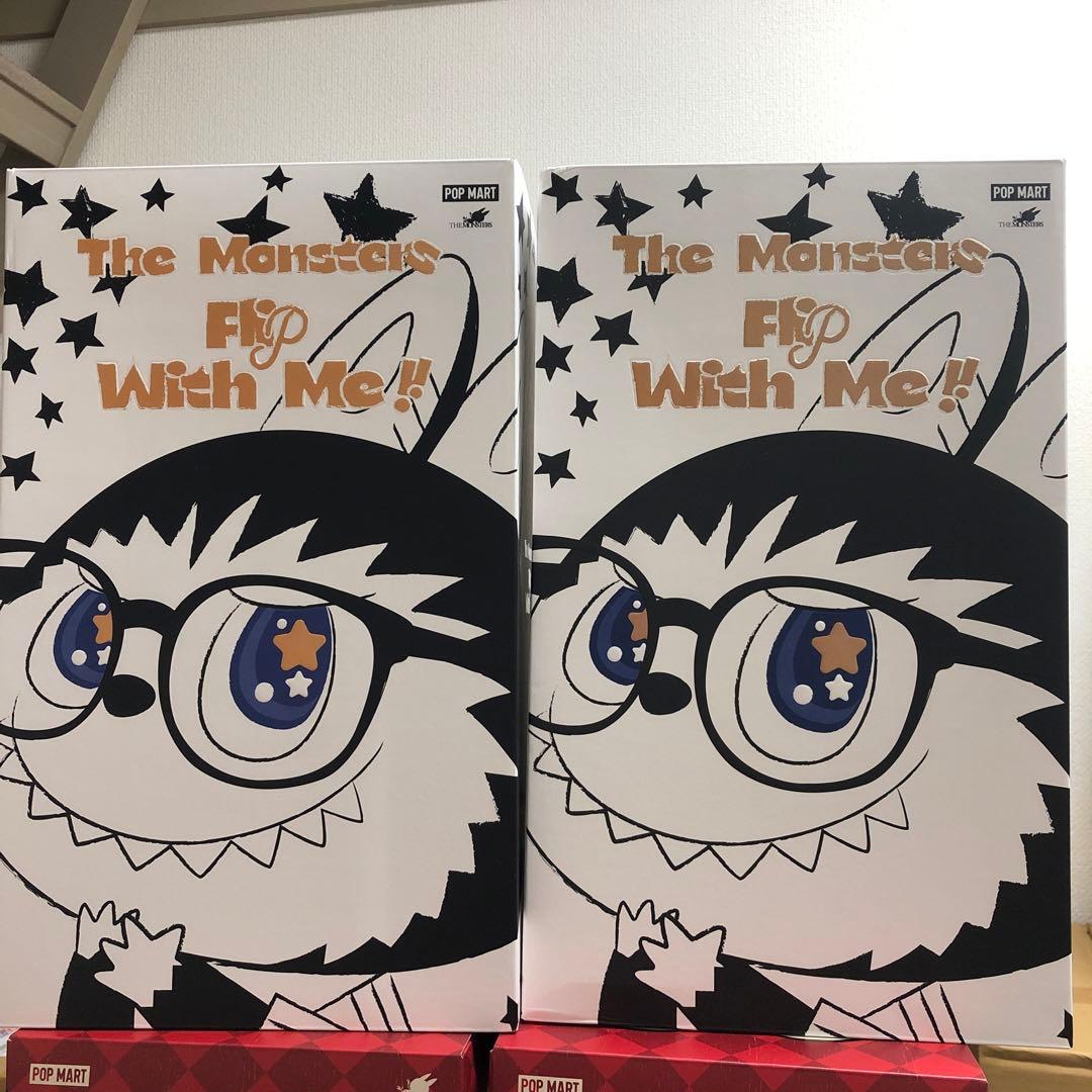 The Monsters Flip With Me! クリアファイル 2個セット THE MONSTERS - FLIP WITH ME Vinyl Plush Doll - POP MART (Japan)