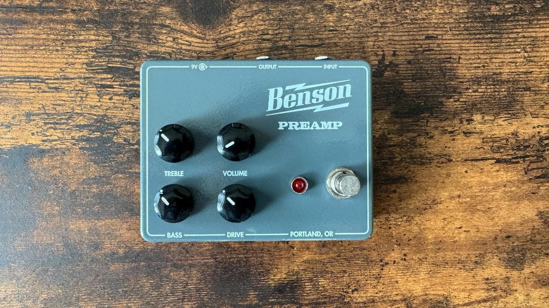 Benson Preamp ベンソンプリアンプ エフェクター オーバードライブ