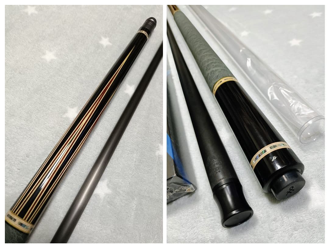 ★美品★How Cue★FH23-3★　★ハオ★象革巻★ライノ★12.9★