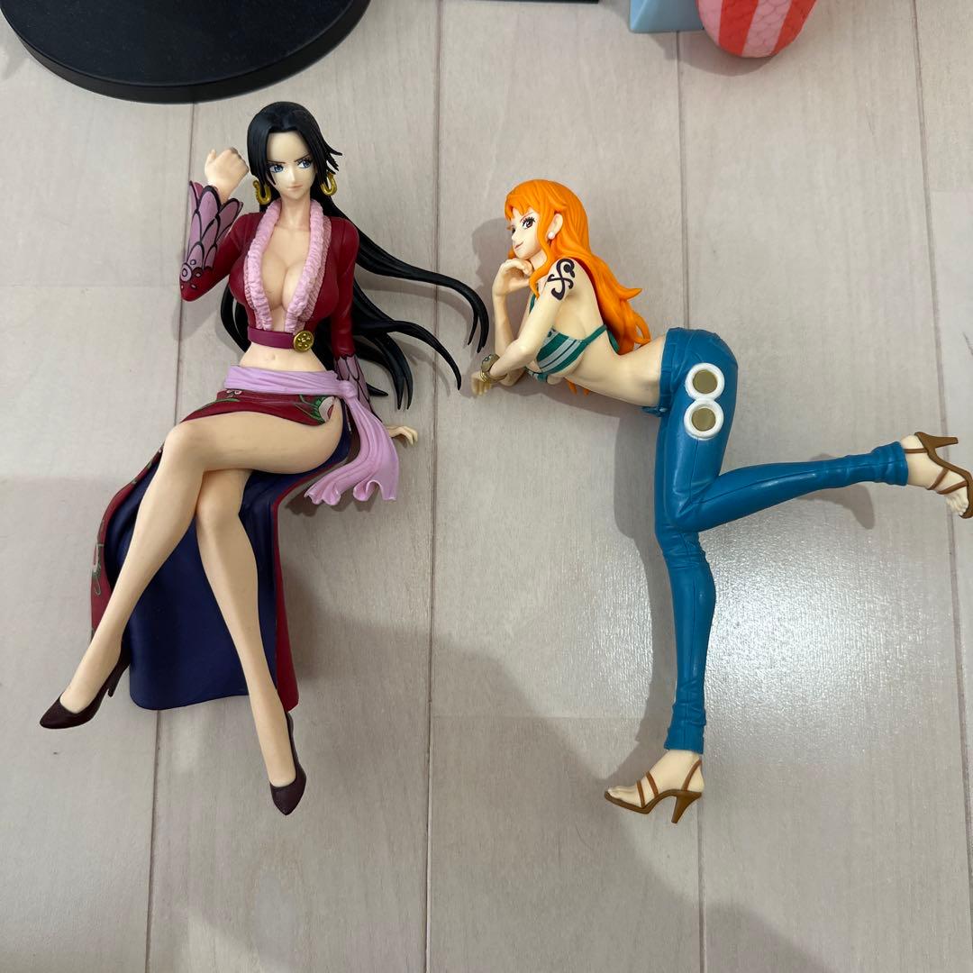 ワンピース ボアハンコック ナミ ロビン しらほし フィギュア セット