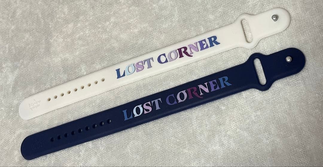 米津玄師 ライブグッズ 2025 ラバーバンド ネイビー ホワイト - メルカリ