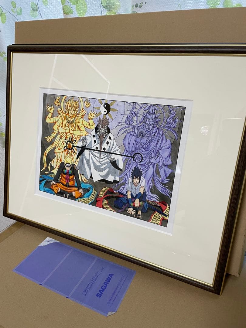 ナルト　複製原画　六道 ナルト六道仙人モードを描く : r/Naruto